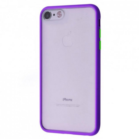 Чехол Shadow Matte для iPhone 8 Purple/Lime